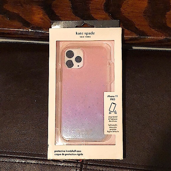 KATE SPADE NY iPhone Protective Hardshell Phonecase 11 PRO Glitter - Picture 3 of 3